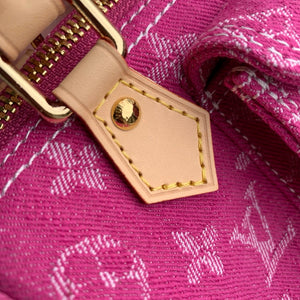 Louis Vuitton  LV M27603 Nano Speedy Bag Fuchsia Denim - Default Title - View 8