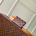 Louis Vuitton LV M27612 Passport Cover Other Monogram Canvas  Coffe Brown