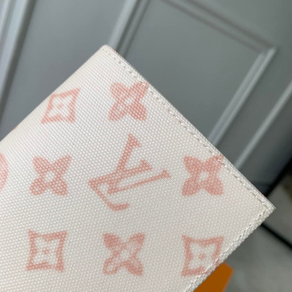 Louis Vuitton LV M27612 Passport Cover Other Monogram Canvas Beige