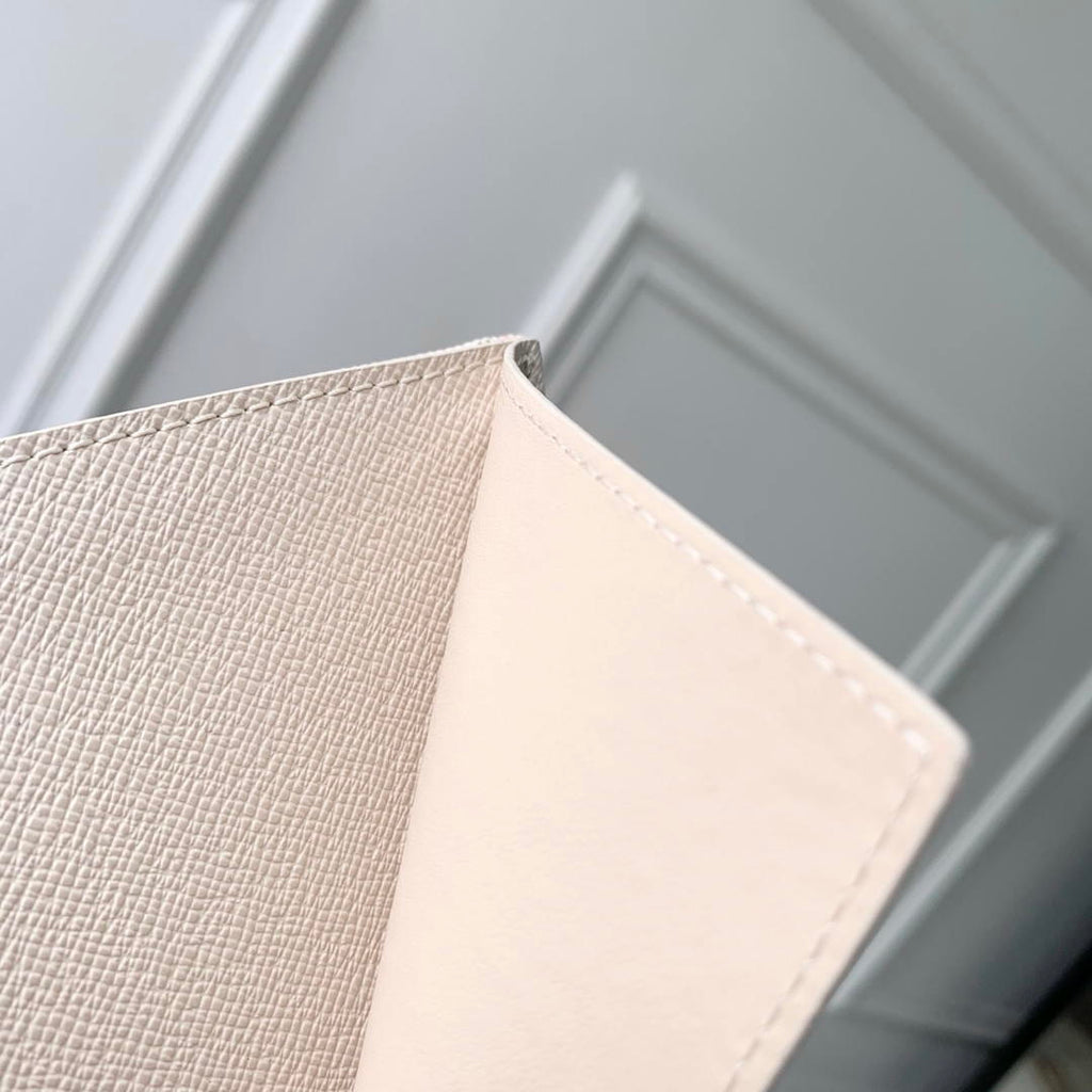 Louis Vuitton LV M27612 Passport Cover Other Monogram Canvas Beige