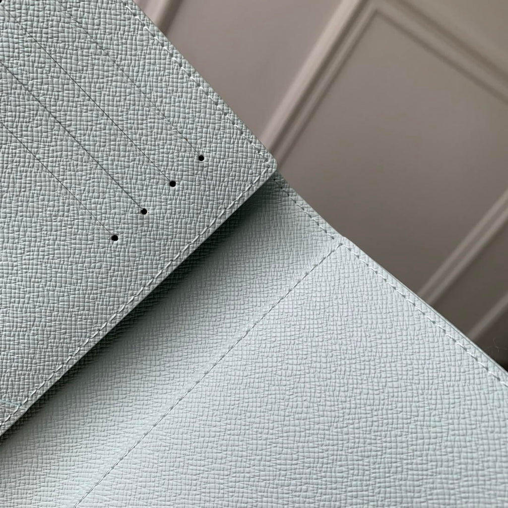 Louis Vuitton LV M27612 Passport Cover Other Monogram Canvas Light Blue