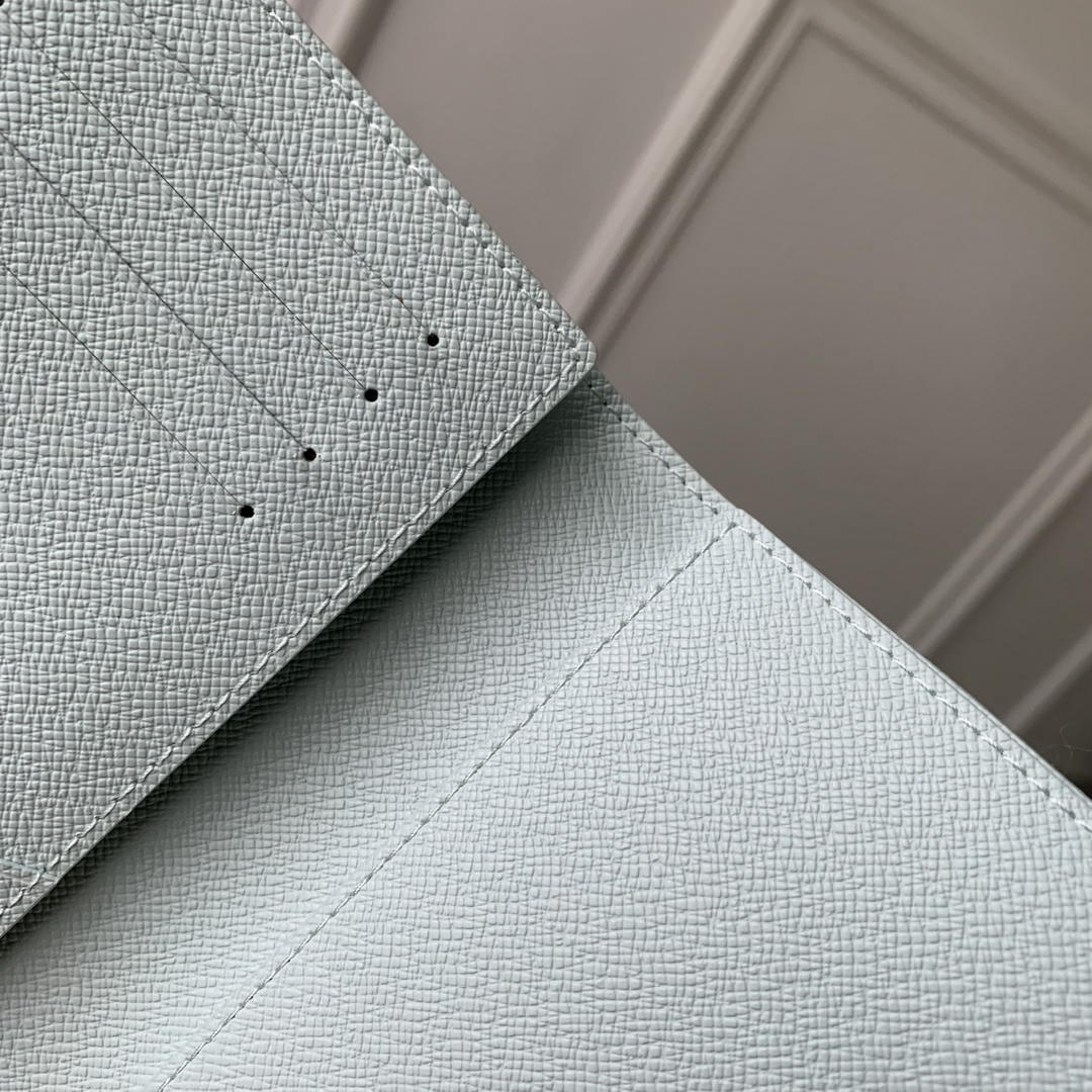 Louis Vuitton LV M27612 Passport Cover Other Monogram Canvas Light Blue