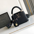 Louis Vuitton LV M27638 LV x TM Capucines MINI Black