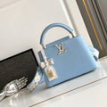 Louis Vuitton LV M27639 LV x TM Capucines BB Blue