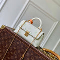 Louis Vuitton LV M27698 Nano Madeleine Bag Milky White/Green
