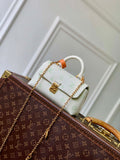 Louis Vuitton LV M27698 Nano Madeleine Bag Milky White/Green