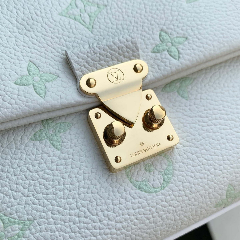 Louis Vuitton LV M27698 Nano Madeleine Bag Milky White/Green