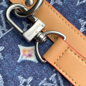 Louis Vuitton LV M27781 Keepall Bandoulière 50 Bag Blue - Default Title - View 6