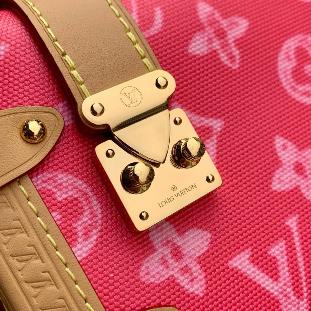 Louis Vuitton LV M27784 Side Trunk PM Bag Rose