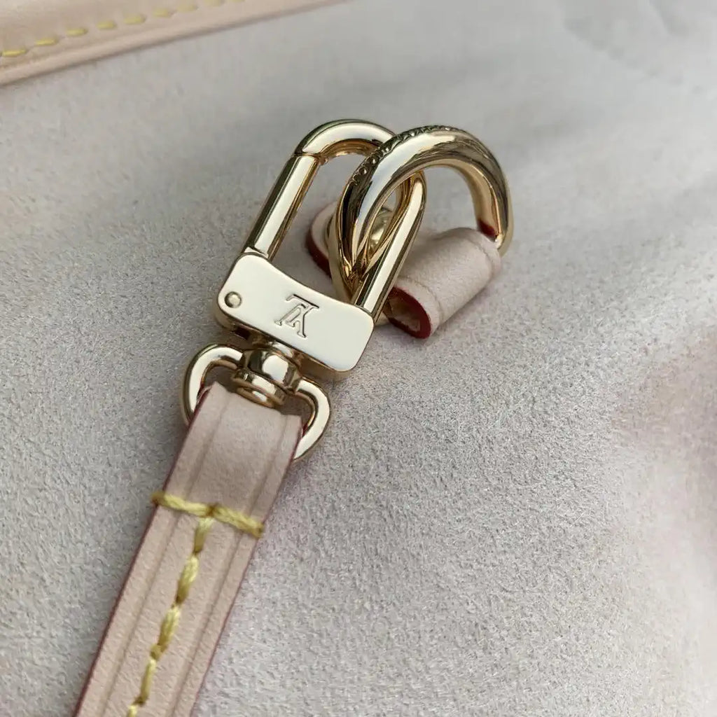 Louis Vuitton LV M27787 LV x TM Neverfull MM Handbag Monogram White