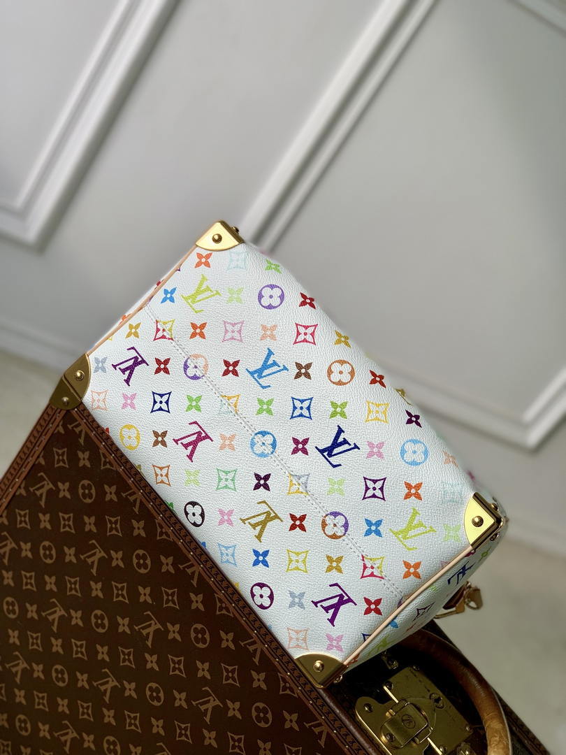 Louis Vuitton  LV M27789 Speedy 30  Bandoulière  Bag Multicolor  White - Default Title - View 4