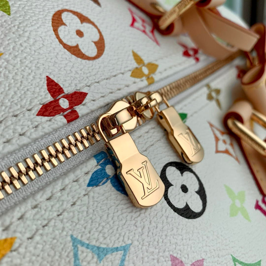 Louis Vuitton  LV M27789 Speedy 30  Bandoulière  Bag Multicolor  White