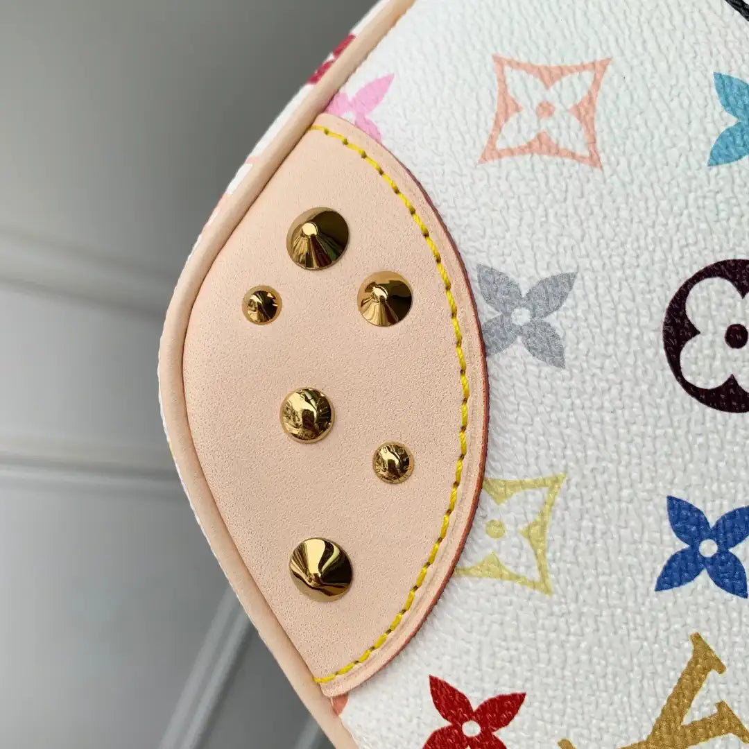 Louis Vuitton LV M27790 LV x TM Boulogne PM Bag Monogram White