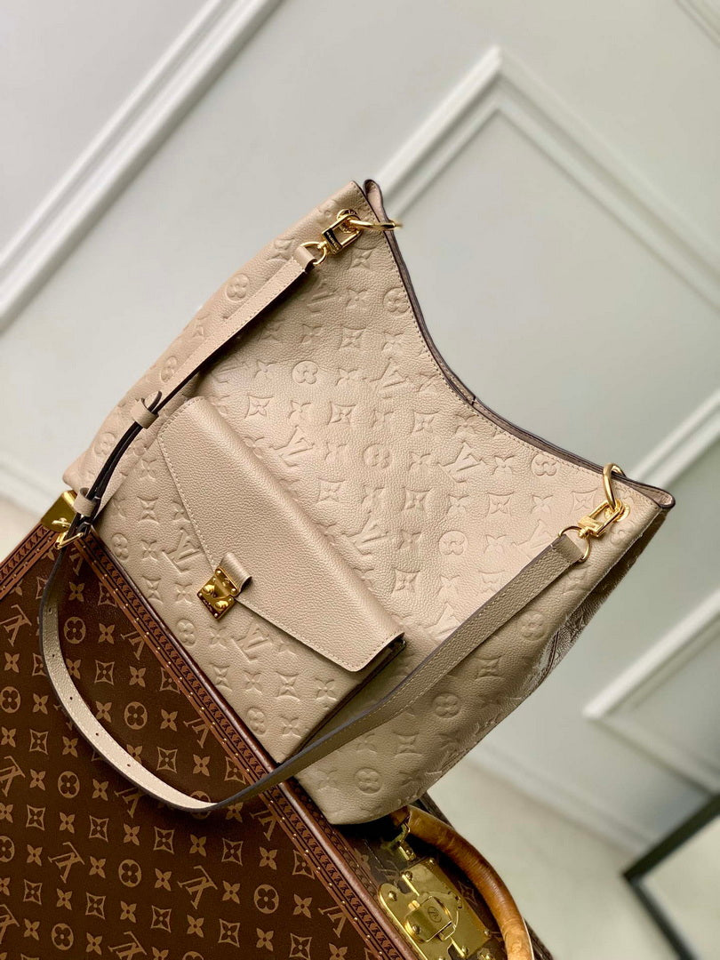 Louis Vuitton LV M27937 Hobo M¨¦tis Bag Tourterelle