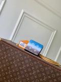 Louis Vuitton LV M28006 Gradient Blue HULTlPLE Wallet