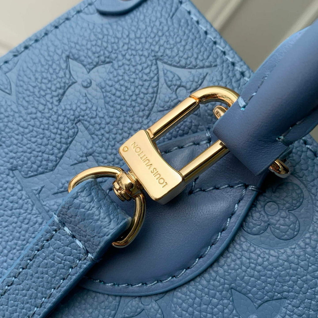 Louis Vuitton LV M28181 OnTheGo PM Bag Blue Jean