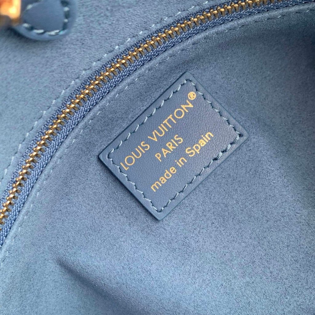 Louis Vuitton LV M28181 OnTheGo PM Bag Blue Jean