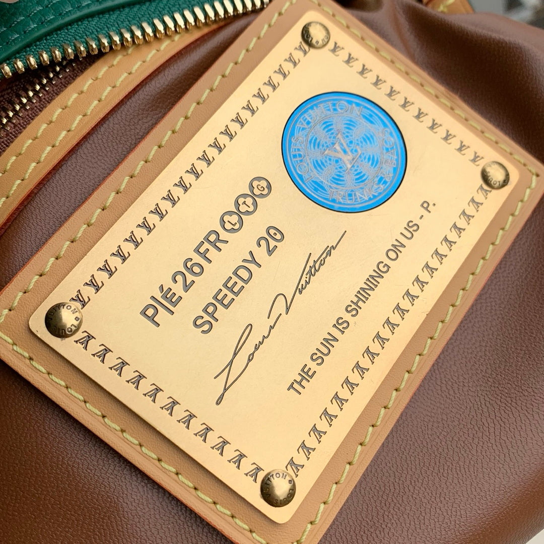 Louis Vuitton LV M28186 Speedy P9 Bandoulière 20 Bag Green