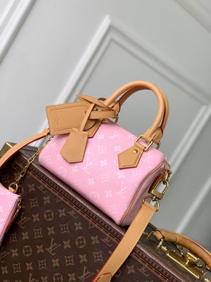 Louis Vuitton LV M28186 Speedy P9 Bandoulière 20 Bag Pink - Default Title - View 1