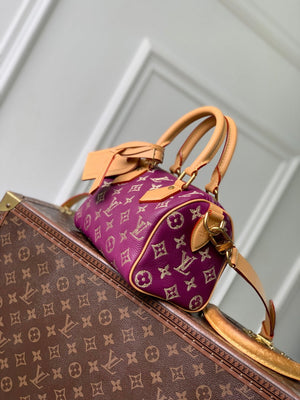 Louis Vuitton LV M28186 Speedy P9 Bandoulière 20 Bag Sea anemone purple - Default Title - View 2