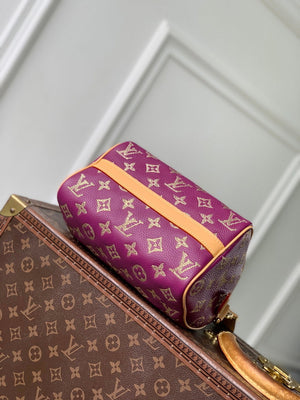 Louis Vuitton LV M28186 Speedy P9 Bandoulière 20 Bag Sea anemone purple - Default Title - View 4