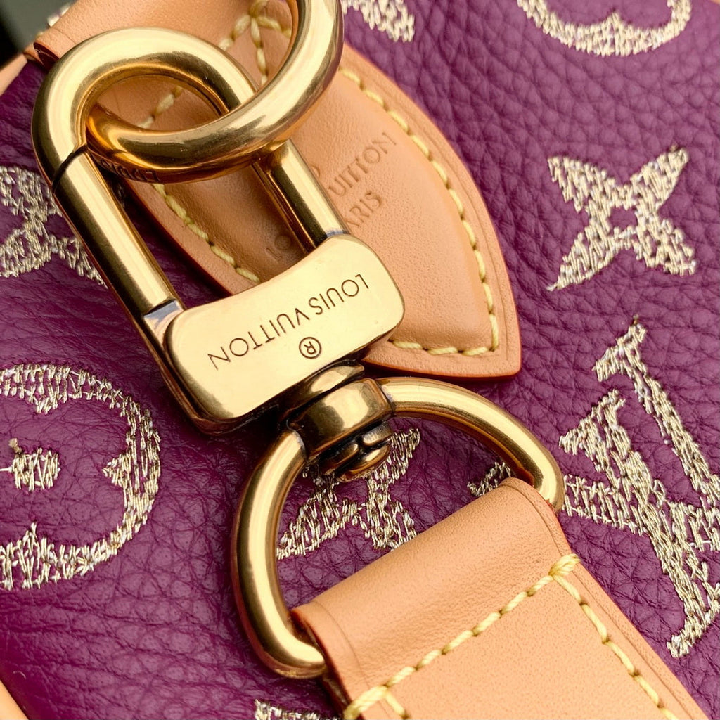 Louis Vuitton LV M28186 Speedy P9 Bandoulière 20 Bag Sea anemone purple