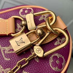 Louis Vuitton LV M28186 Speedy P9 Bandoulière 20 Bag Sea anemone purple - Default Title - View 7