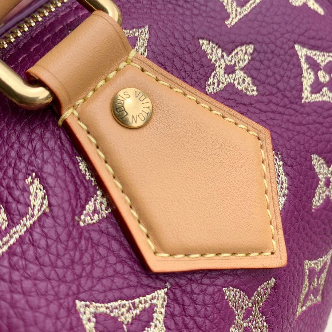 Louis Vuitton LV M28186 Speedy P9 Bandoulière 20 Bag Sea anemone purple