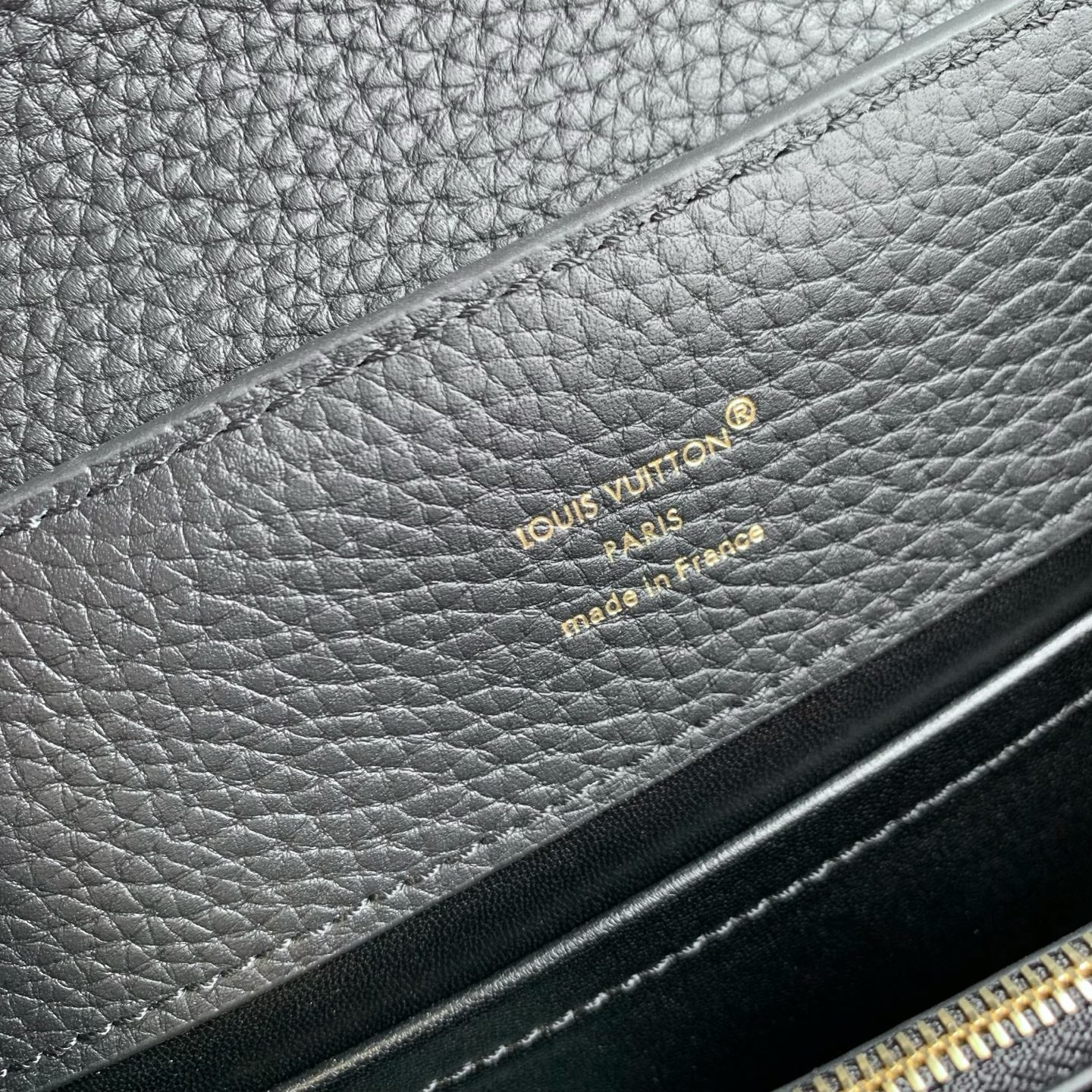 Louis Vuitton LV M28203 Capucines BB Bag Black - Default Title - View 9