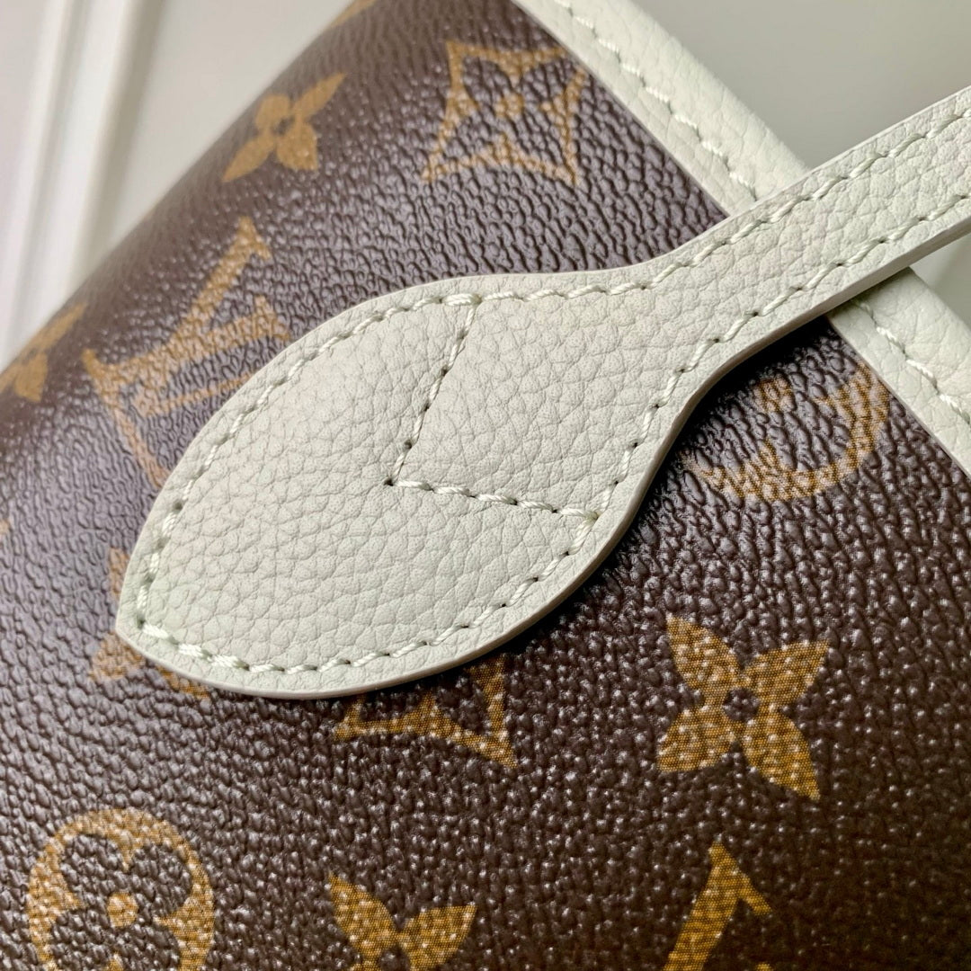 Louis Vuitton LV M28236 Neverfull Bandoulière Inside Out BB Bag Monogram Celadon - Default Title - View 5