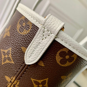Louis Vuitton LV M28236 Neverfull Bandoulière Inside Out BB Bag Monogram Celadon - Default Title - View 9