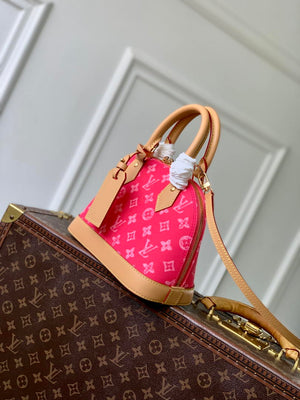 Louis Vuitton LV M28272 Alma BB Bag Rose Ruban Other Monogram Canvas - Default Title - View 2