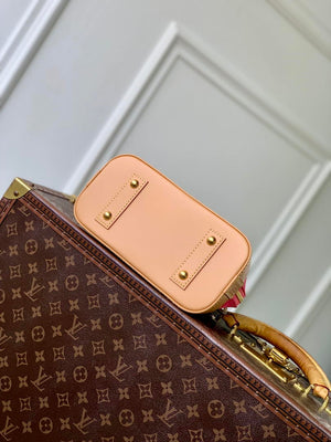 Louis Vuitton LV M28272 Alma BB Bag Rose Ruban Other Monogram Canvas - Default Title - View 4