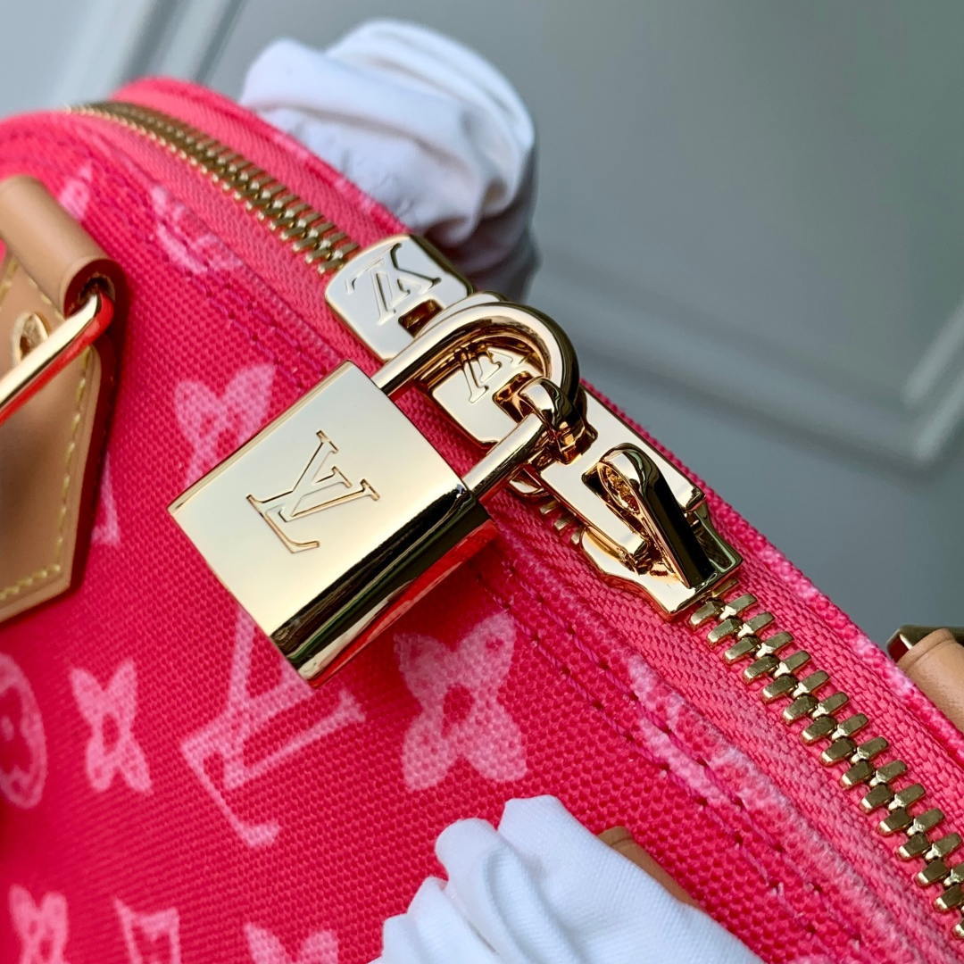 Louis Vuitton LV M28272 Alma BB Bag Rose Ruban Other Monogram Canvas - Default Title - View 6