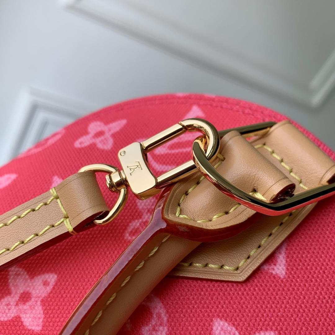 Louis Vuitton LV M28272 Alma BB Bag Rose Ruban Other Monogram Canvas