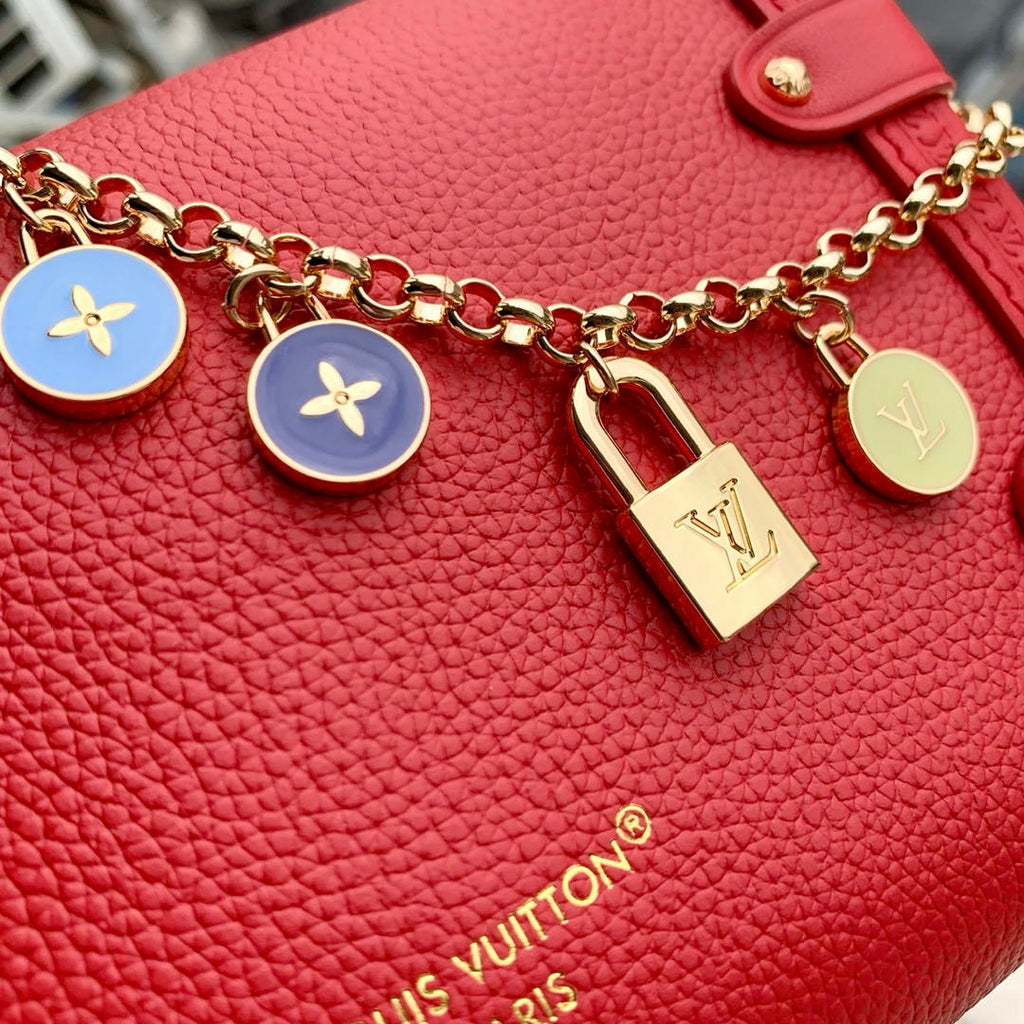 Louis Vuitton LV M28333 Side Trunk PM Bag Red