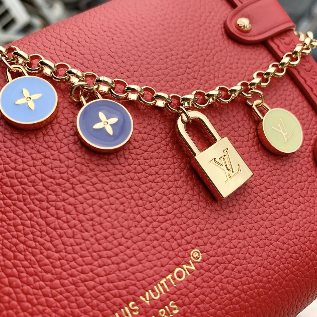 Louis Vuitton LV M28333 Side Trunk PM Bag Red - Default Title - View 7