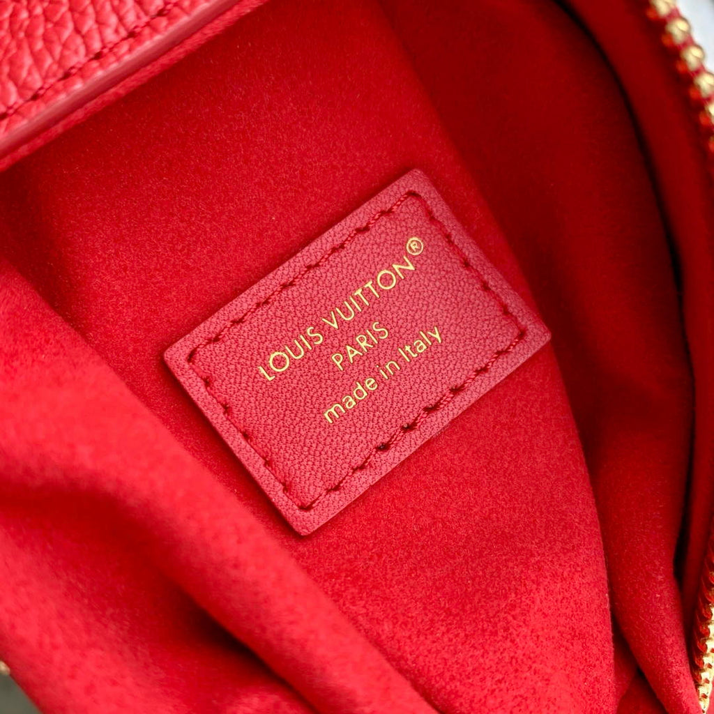 Louis Vuitton LV M28333 Side Trunk PM Bag Red