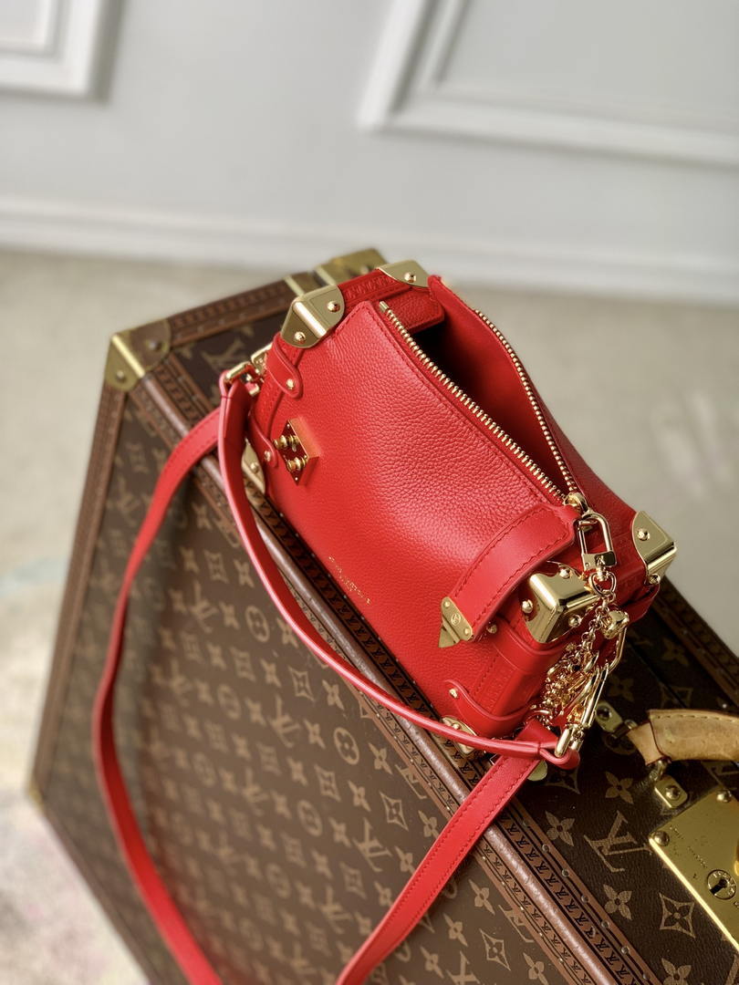 Louis Vuitton LV M28333 Side Trunk PM Bag Red