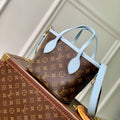 Louis Vuitton LV M28336 Neverfull Bandoulière Inside Out BB Bag Monogram Sky Blue - Default Title - View 1