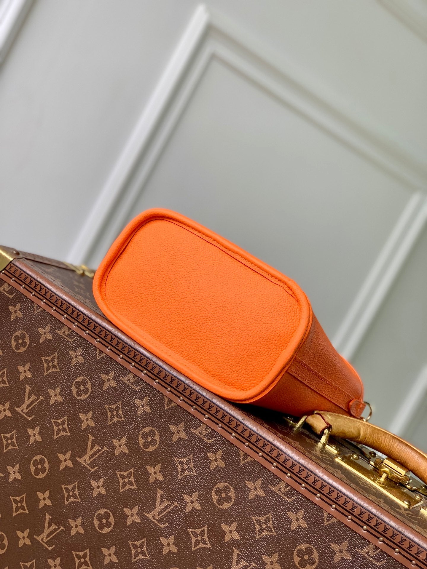 Louis Vuitton LV M28337 Neverfull Bandoulière Inside Out BB Bag Monogram Orange - Default Title - View 12