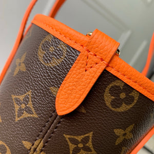 Louis Vuitton LV M28337 Neverfull Bandoulière Inside Out BB Bag Monogram Orange - Default Title - View 8