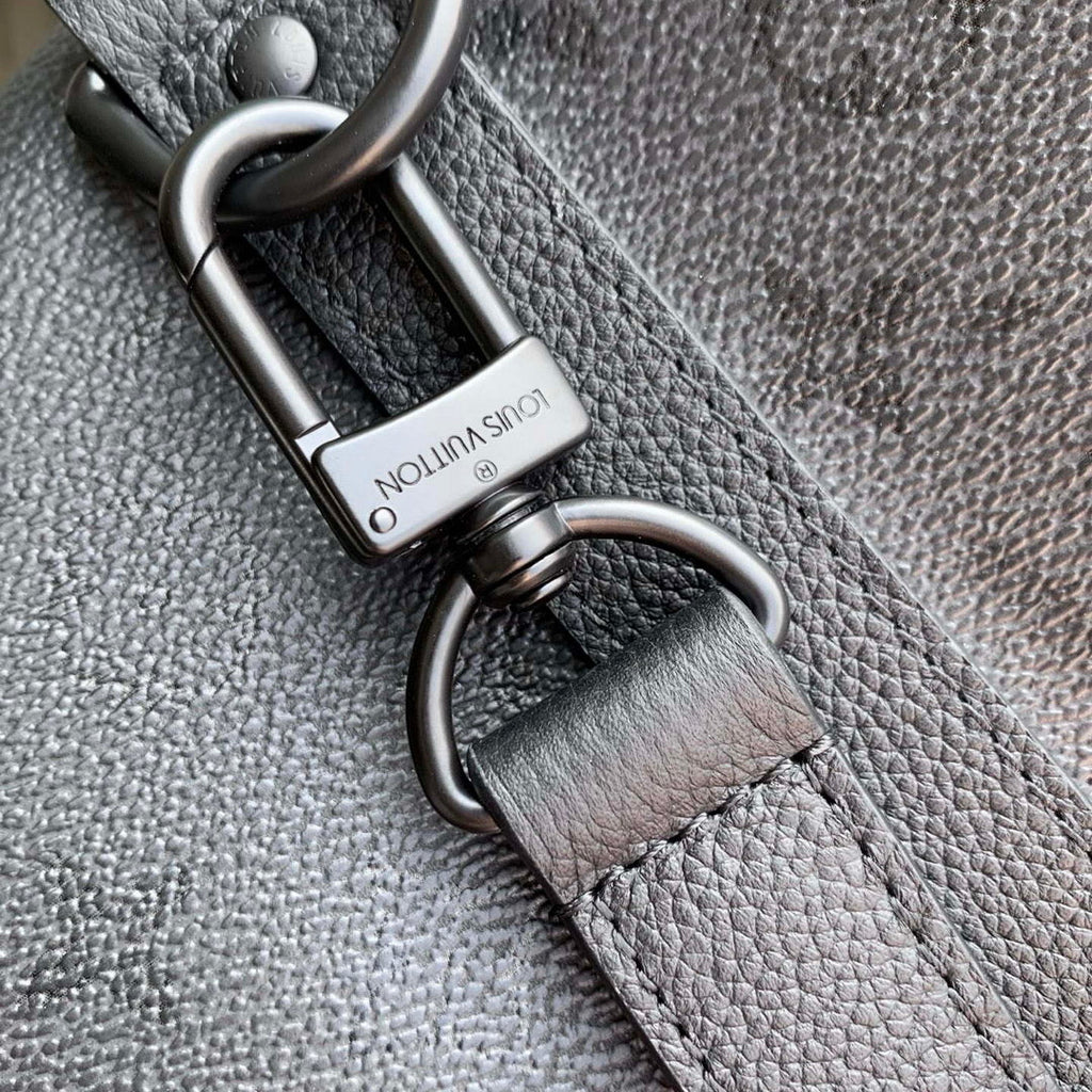 Louis Vuitton LV M28403 Keepall Bandouliere 45 Bag Black