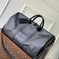 Louis Vuitton LV M28403 Keepall Bandouliere 50 Bag Black