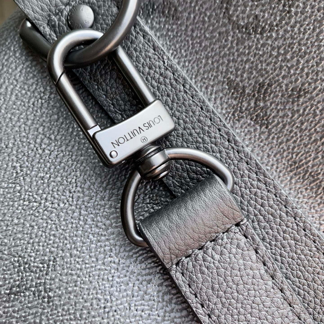 Louis Vuitton LV M28403 Keepall Bandouliere 50 Bag Black