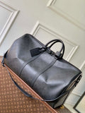 Louis Vuitton LV M28403 Keepall Bandouliere 55 Bag Black