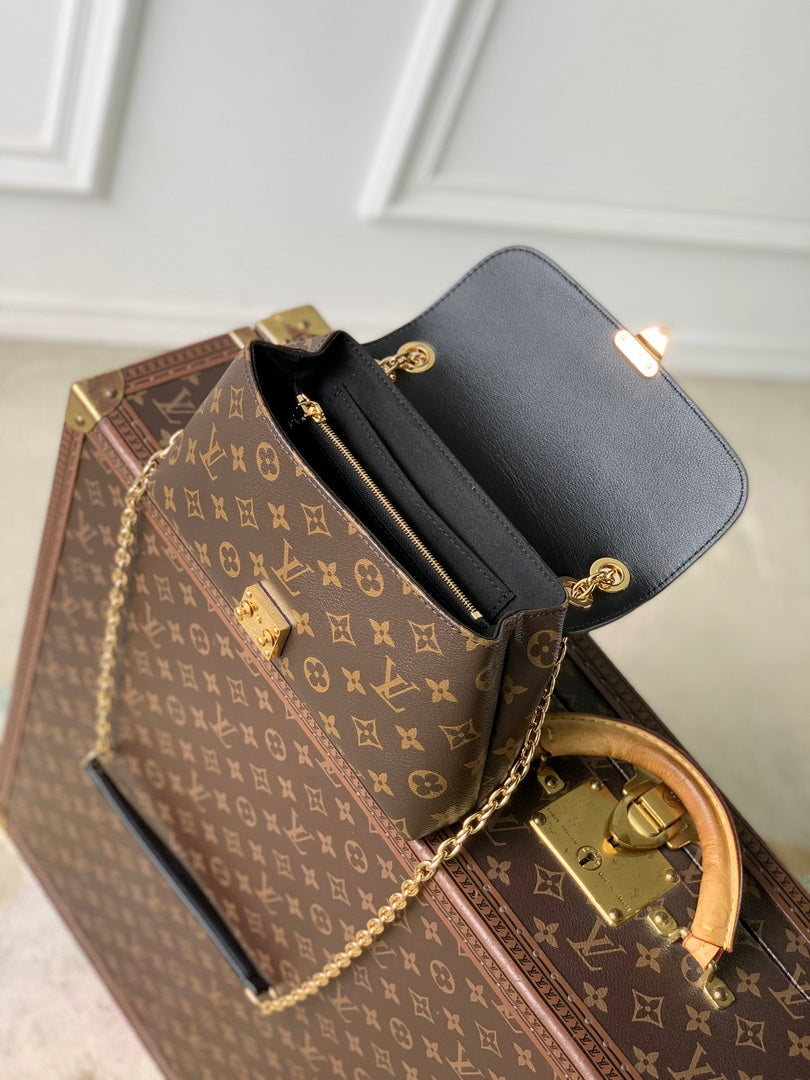 Louis Vuitton LV M28424 Madeleine BB Bag Monogram/Black