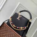 Louis Vuitton LV M28455 Capucines BB Bag Black - Default Title - View 1