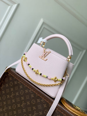 Louis Vuitton LV M28455 Capucines BB Bag Pink - Default Title - View 1