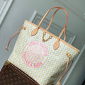 Louis Vuitton LV M28457 Neverfull MM Bag Banana - Default Title - View 1